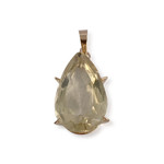 Pendentif d'occasion or 750 jaune citrine - vue 1