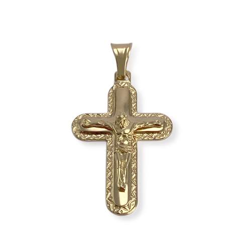 Croix d'occasion or 750 jaune