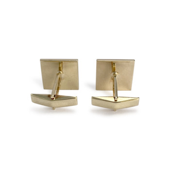 Boutons de manchettes d'occasion or 585 jaune