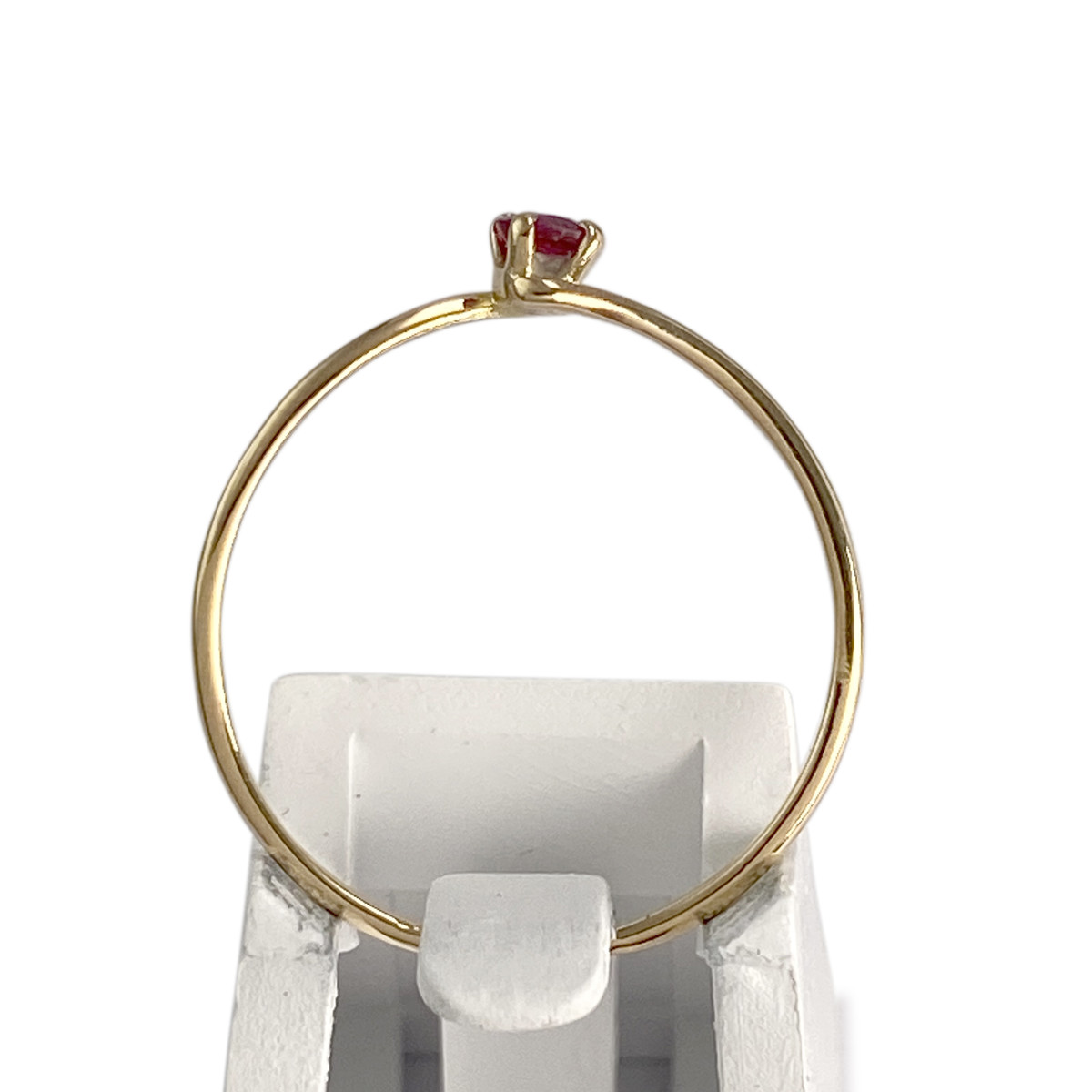 Bague d'occasion or 750 jaune rubis - vue 3