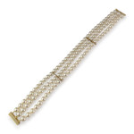 Bracelet d'occasion or 750 jaune perle de culture - vue 2