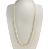 Pre-owned 750 yellow gold necklace with cultured pearl - view V2