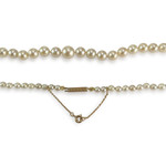 Collier d'occasion or 750 jaune perle de culture - vue 3