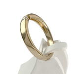 Bague d'occasion or 750 jaune diamant - vue 2