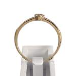 Bague d'occasion deux ors  750 diamants - vue 3