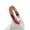 Bague d'occasion or 750 jaune rubis - vue V2