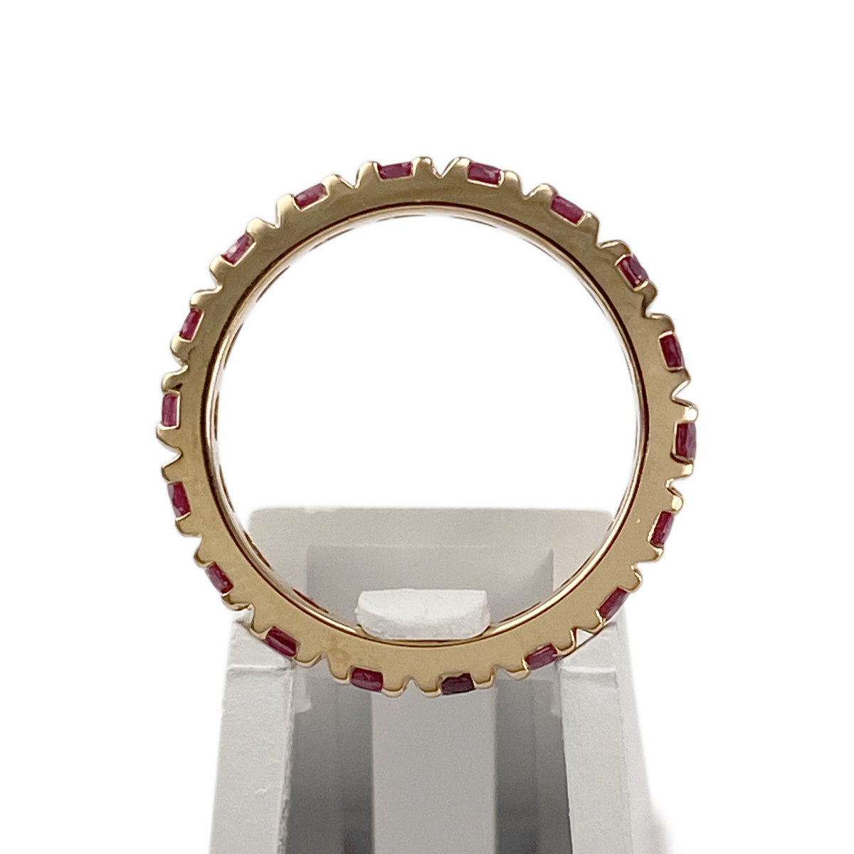 Bague d'occasion or 750 jaune rubis - vue 3