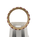Bague d'occasion or 750 jaune rubis - vue 3