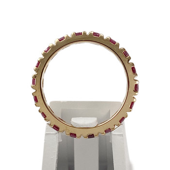 Bague d'occasion or 750 jaune rubis