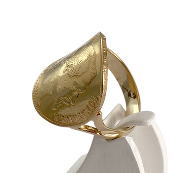 Chevalière d'occasion or 750 jaune Louis-Napoléon Bonaparte