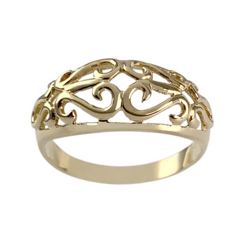 Bague d'occasion or 750 jaune