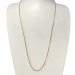Tweedehands gouden ketting 750 geel gaas forcat - bekijk 2