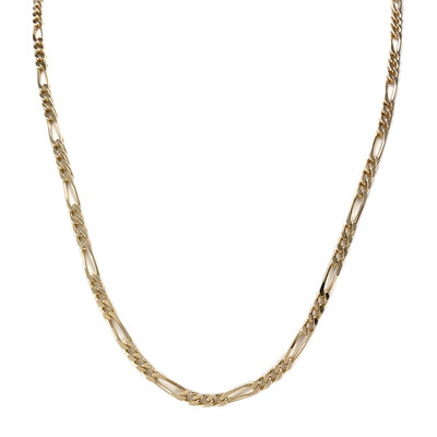 Tweedehands ketting van 750 geelgoud, 51 cm - afbeelding 1