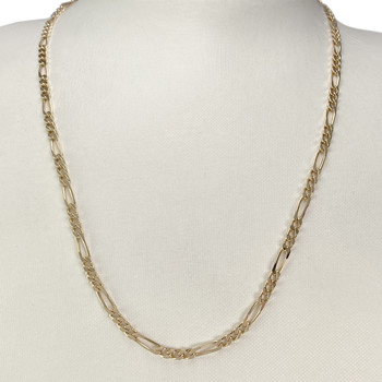 Tweedehands ketting van 750 geelgoud, 51 cm