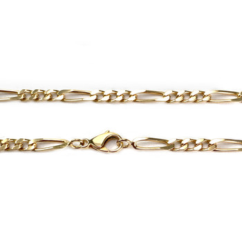 Tweedehands ketting van 750 geelgoud, 51 cm