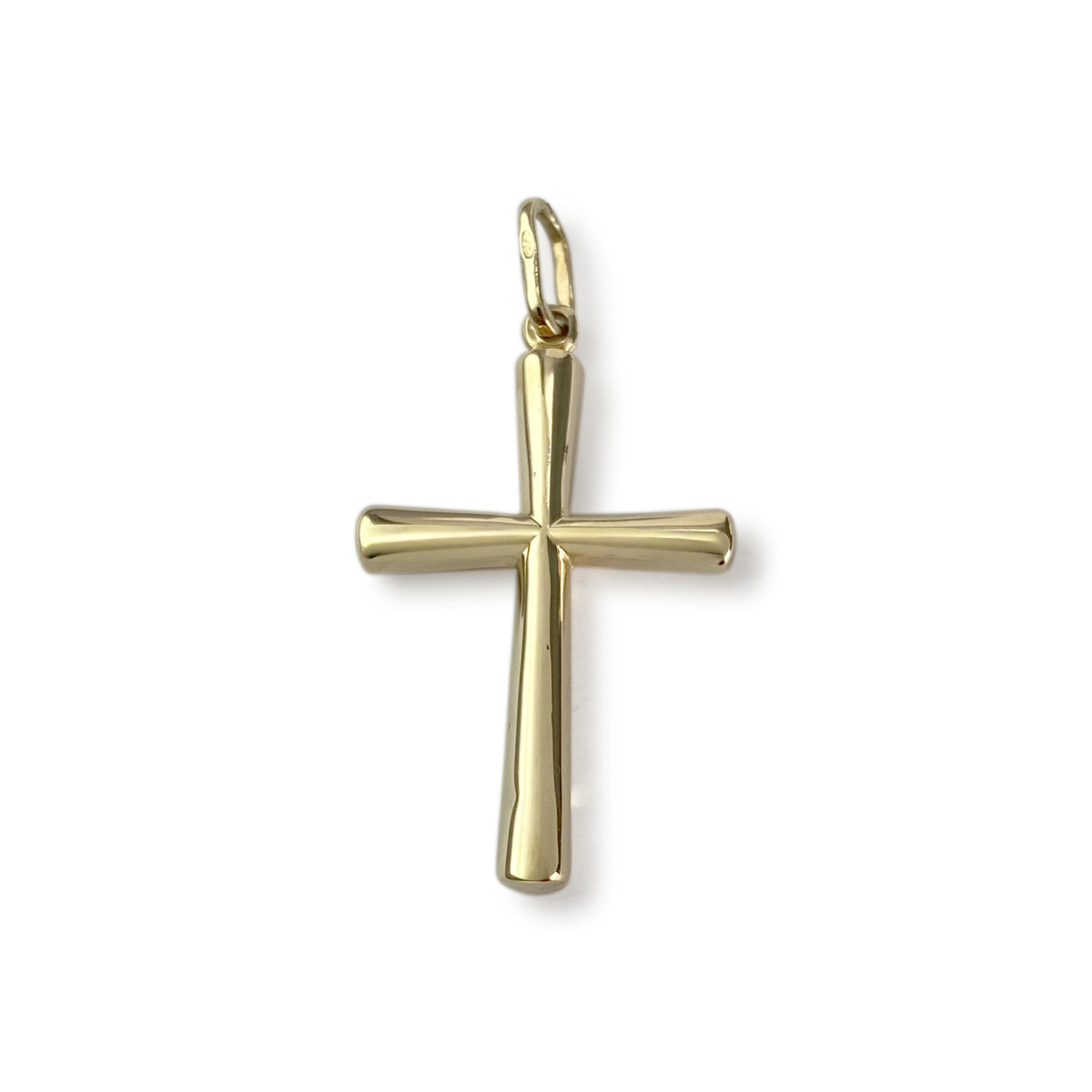 Pendentif d'occasion or 750 jaune croix