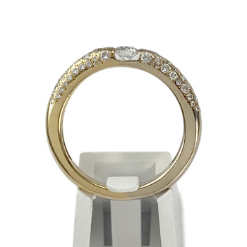 Bague d'occasion or 750 jaune diamant