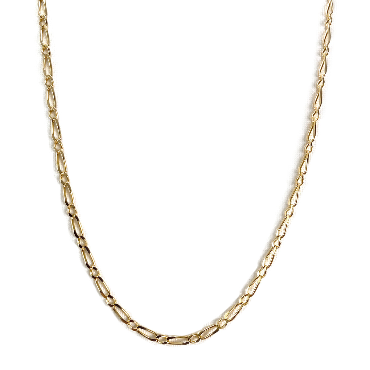 Collier d'occasion or 750 jaune maille fantaisie