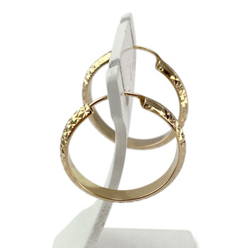 Créoles d'occasion or 750 jaune