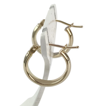 Créoles d'occasion or 375 jaune