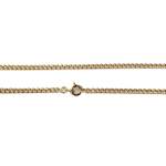 Secondhand gold chain 750 yellow gourmette mesh 53 cm - view 3