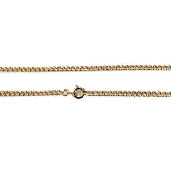 Used 750 yellow gold chain, 53 cm