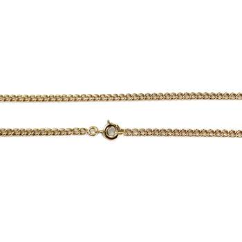 Secondhand gold chain 750 yellow chainmail 53 cm