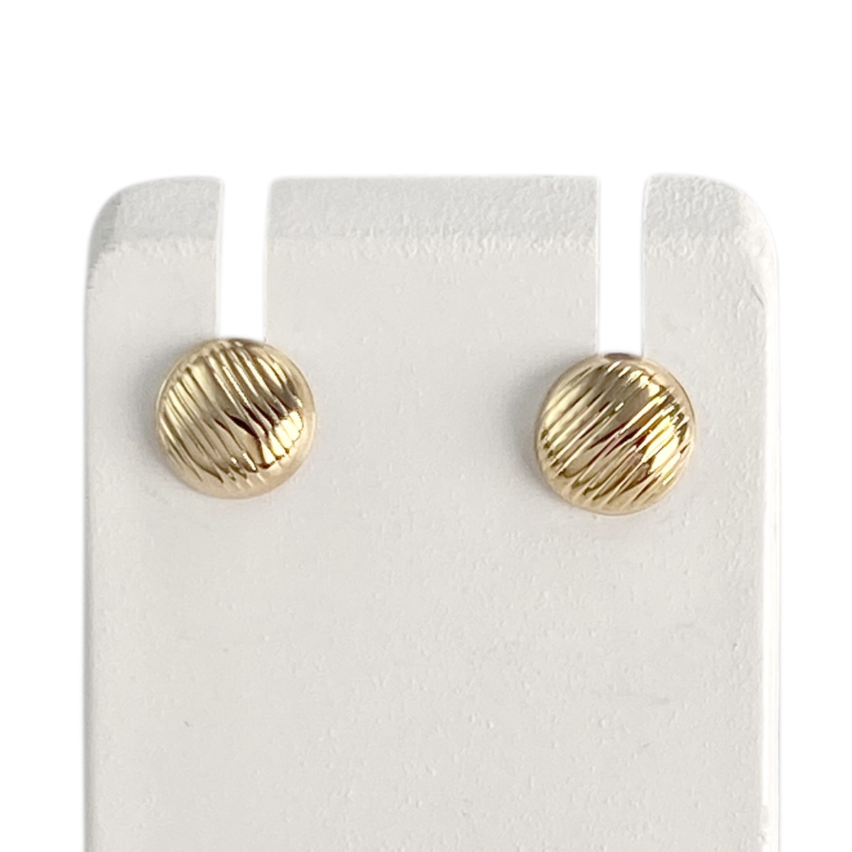Boucles d'oreilles d'occasion or 750 jaune