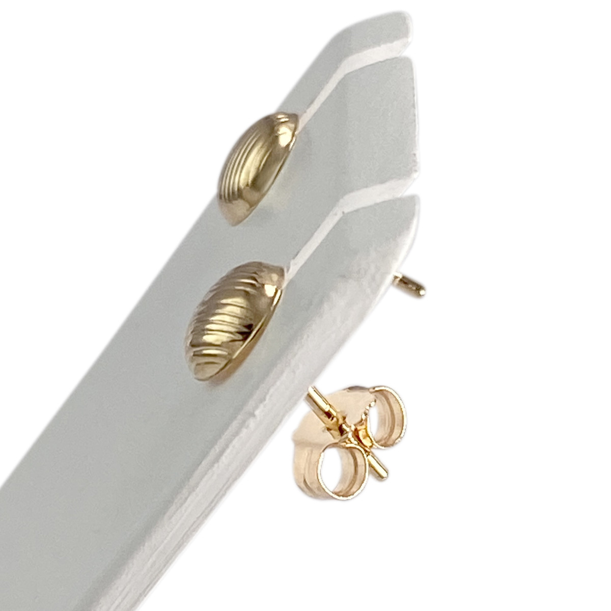 Boucles d'oreilles d'occasion or 750 jaune - vue 2