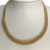 Collier d'occasion or 750 jaune maille américaine - vue V2