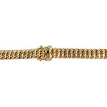 Collier d'occasion or 750 jaune maille américaine - vue 3