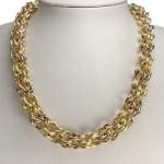 Collier d'occasion or jaune 750, maille fantaisie, 35.83 g - vue 2