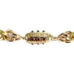 Collier d'occasion or jaune 750, maille fantaisie, 35.83 g - vue 3