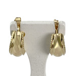 Boucles d'oreilles d'occasion or 750 jaune - vue 1