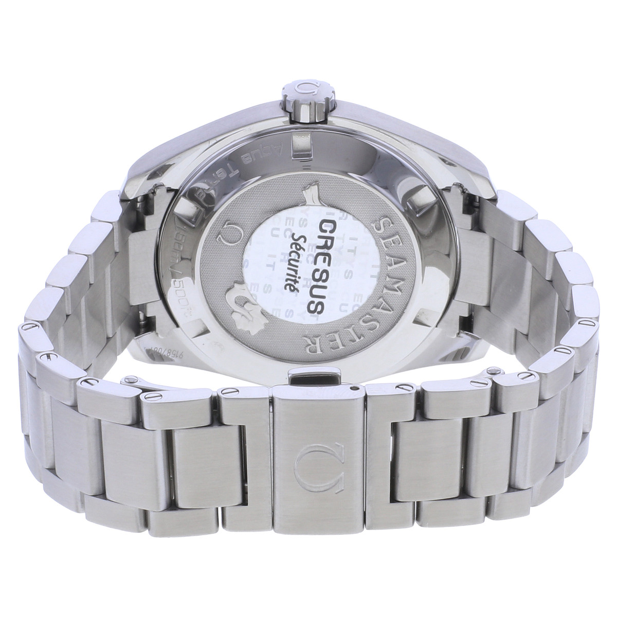 Gebruikte OMEGA Seamaster herenhorloge met quartz uurwerk en stalen band - afbeelding 3