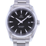 Montre d'occasion OMEGA Seamaster homme quartz bracelet acier - vue D1
