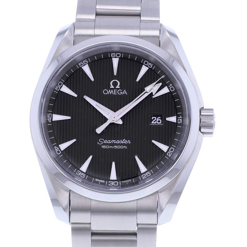 Montre d'occasion OMEGA Seamaster homme quartz bracelet acier - vue D1