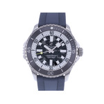 Montre d'occasion BREITLING SuperOcean homme mouvement automatique certifié (cosc) bracelet caoutchouc - vue 1