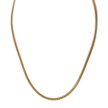 Secondhand gold chain 750 yellow chainmail 51 cm