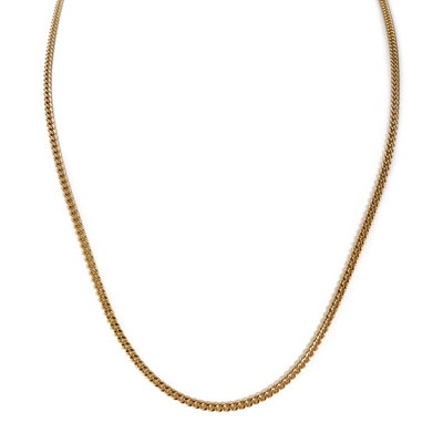 Secondhand gold chain 750 yellow chainmail 51 cm