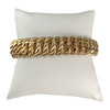 Second hand bracelet 750 yellow gold American mesh - vue V1
