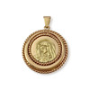 Médaille vierge d'occasion or 750 jaune - vue V1