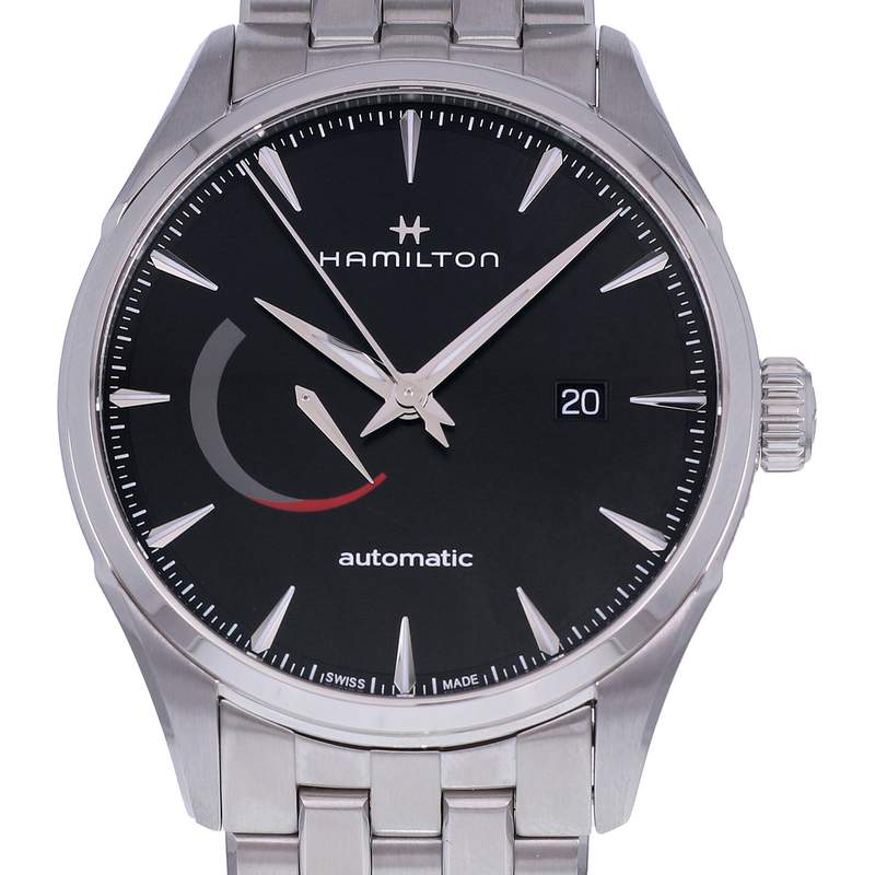 Montre d'occasion HAMILTON Jazzmaster homme automatique bracelet acier - vue D1