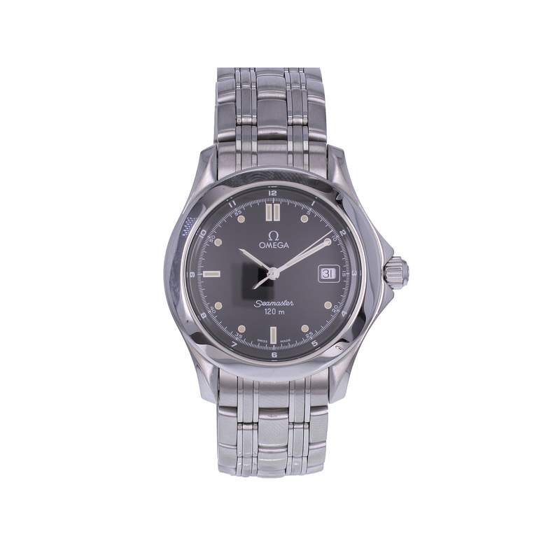 Montre d'occasion OMEGA Seamaster homme quartz bracelet acier - vue 1