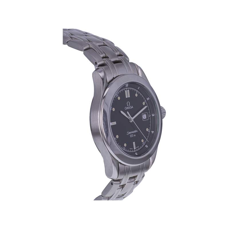 Montre d'occasion OMEGA Seamaster homme quartz bracelet acier - vue 2