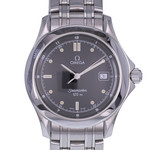 Montre d'occasion OMEGA Seamaster homme quartz bracelet acier - vue D1