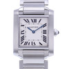 Second hand watch CARTIER Tank woman quartz steel bracelet - view VD1