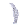 Second hand watch CARTIER Tank woman quartz steel bracelet - vue V2