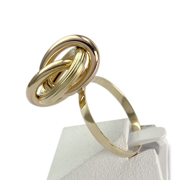 Tweedehands 750 geelgouden ring