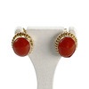 Boucles d'oreilles d'occasion or 750 jaune corails - vue V1